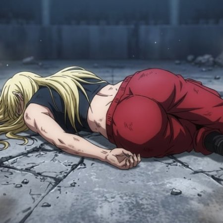ai generated, jjk, jujutsu kaisen, yuki tsukumo, backshots, butt