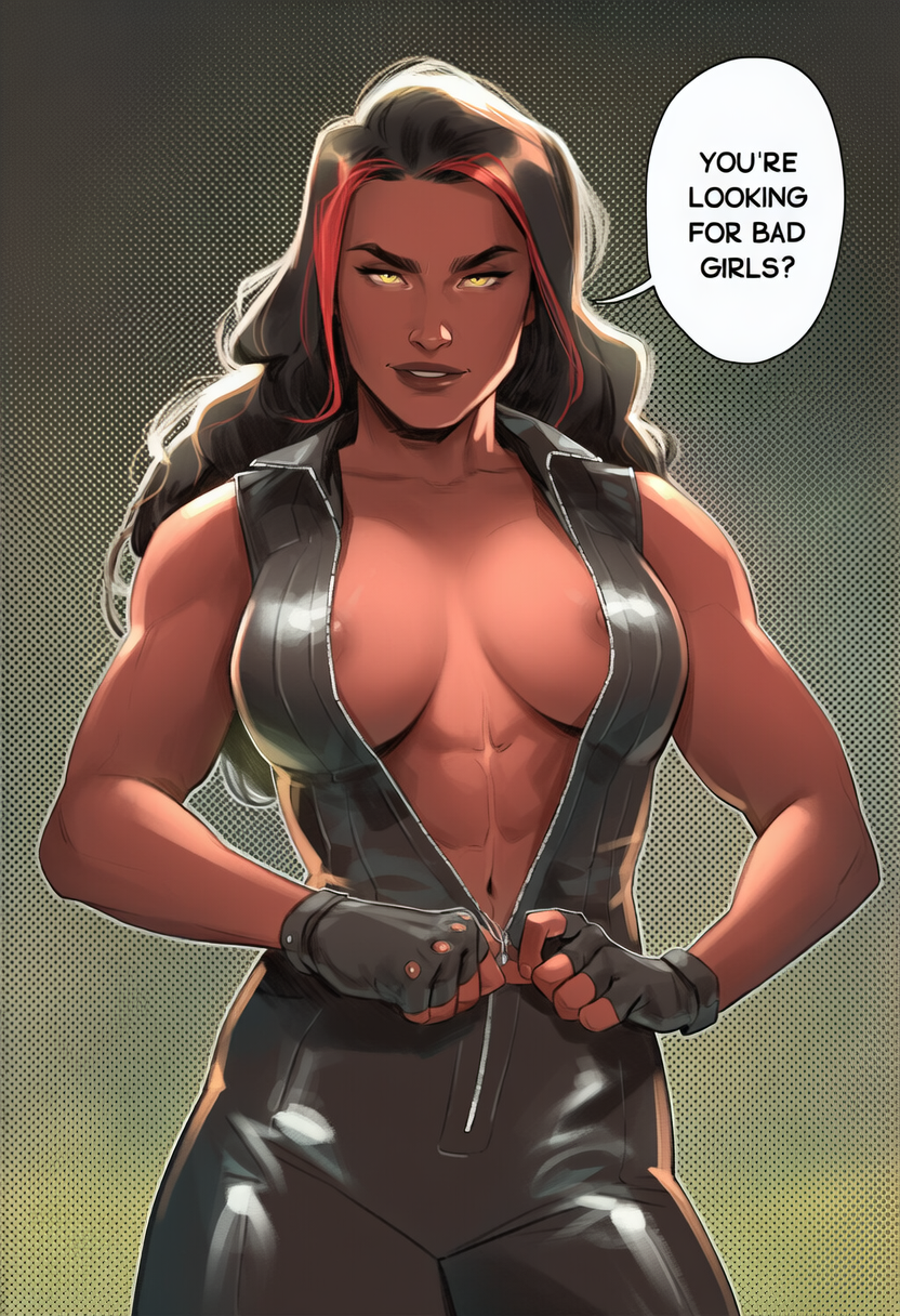 phophopho, ai generated, hulk, marvel, betty ross, red she-hulk
