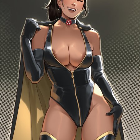 phophopho, ai generated, dc comics, superwoman, busty, curvy