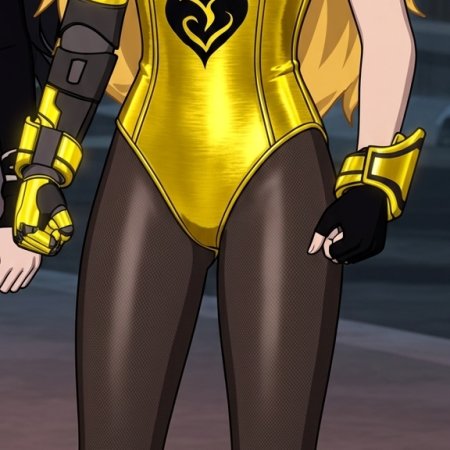 ai generated, rwby, yang xiao long, bunnysuit, female